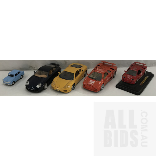 Assorted Model Cars -Lot Of Five