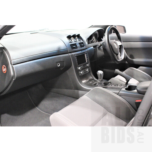 4/2009 Holden HSV Clubsport R8 E SERIES MY08 UPGRADE 4d Sedan Black 6.2L Cam Package