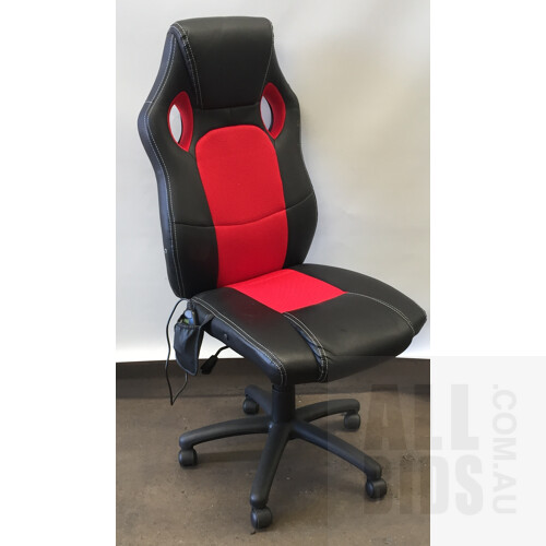 ergolux trooper gaming massage chair