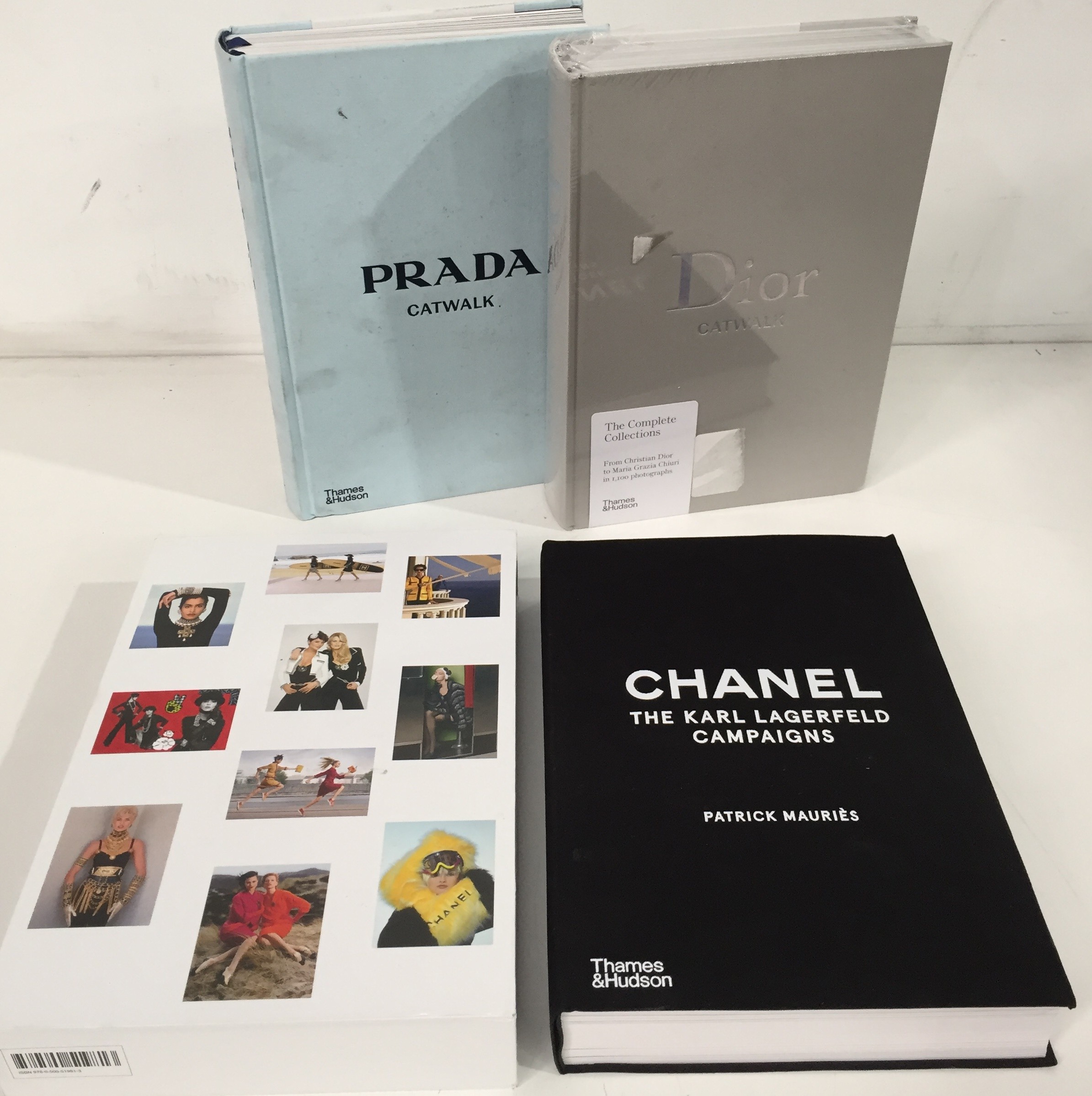 High fashion books 📚 #prada #chanel #ysl #louisvuitton #dior