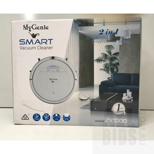 mygenie zx1000 robotic vacuum cleaner