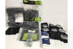 Assorted Shade Nets and Fly Screen Kits, Brands Including: Jumpflex, Instahut, and Greenlund. Total ORP $315.