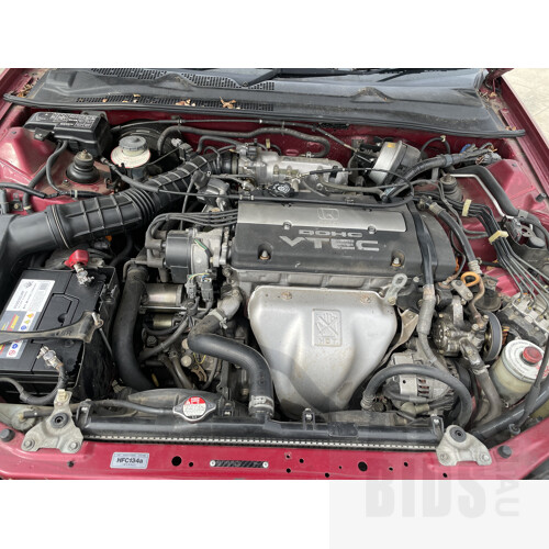 2/2001 Honda Prelude Vti-r  2d Coupe Red 2.2L