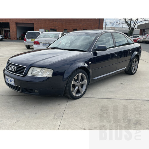 6/2004 Audi A6 4.2 Quattro 4B 4d - Lot 1287359 | CARBIDS