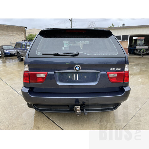 11/2005 Bmw X5 3.0d E53 4d Wagon Blue 3.0L