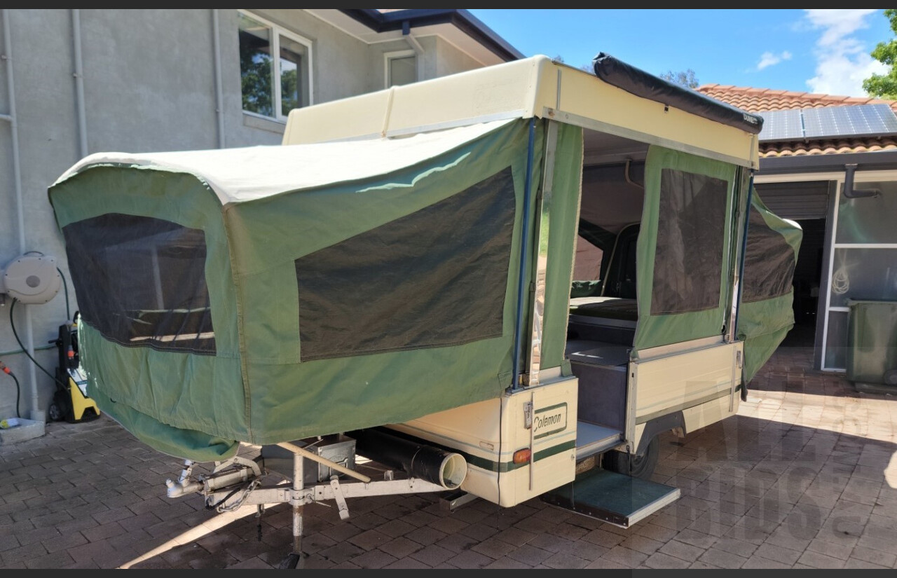coleman pop up camper folding mattress replacement full