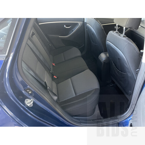 7/2012 Hyundai i30 Elite GD 5d Hatchback Blue 1.8L