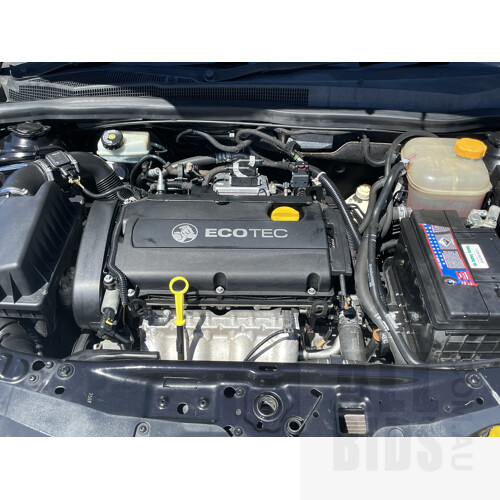 2/2008 Holden Astra CD AH MY08 5d Hatchback Black 1.8L