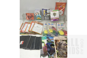Educational Experience Book And Other Activity's Include Little Learner, Cathy Bollingers Books, Collecting Colours, Scratch Art, Beads And Patten's - Lot Of 57