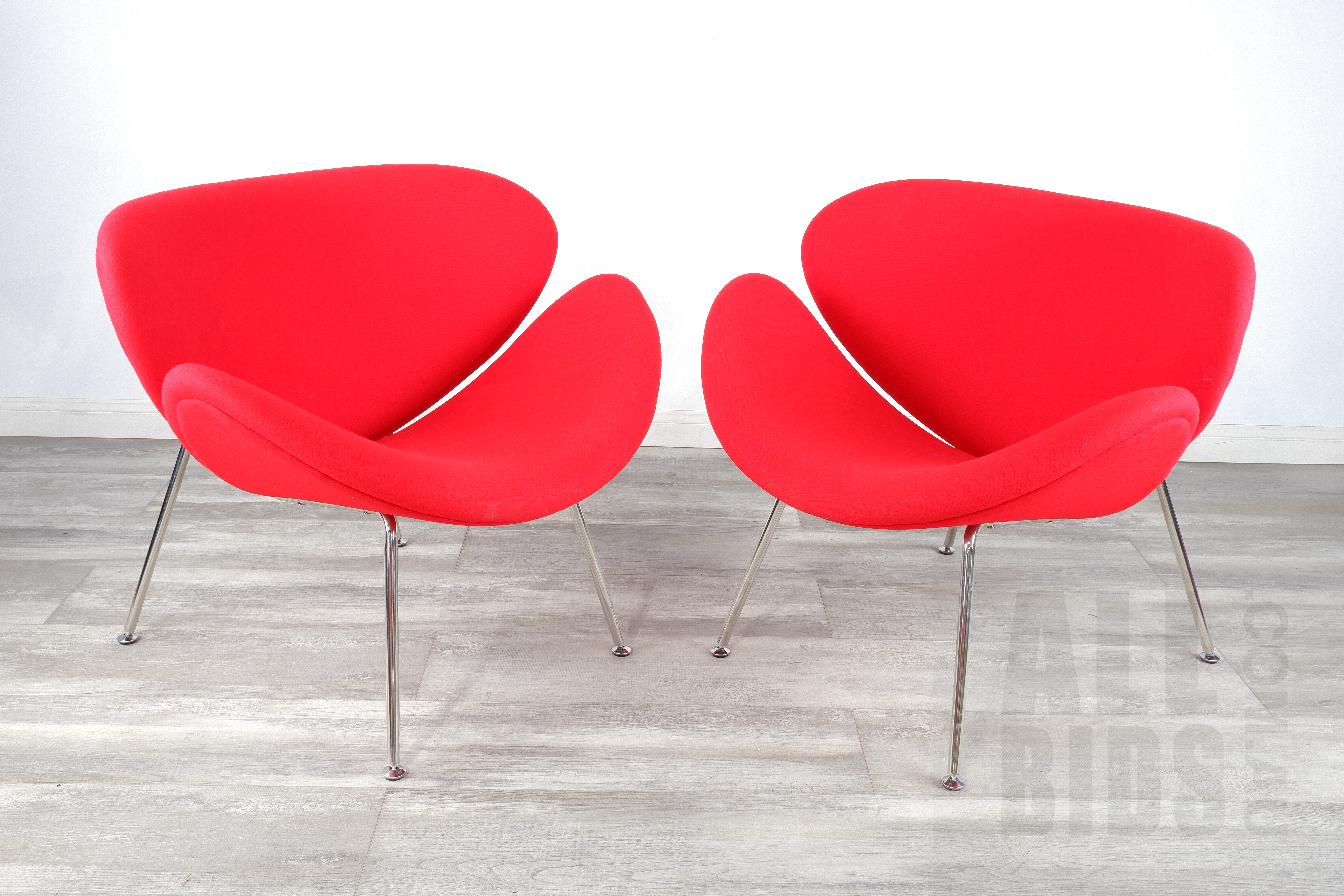 matt blatt orange slice chair