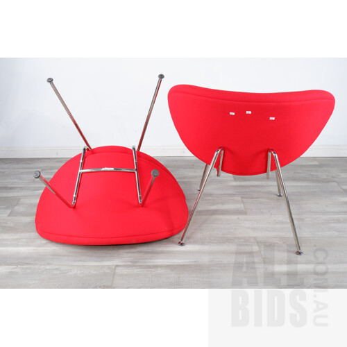 matt blatt orange slice chair