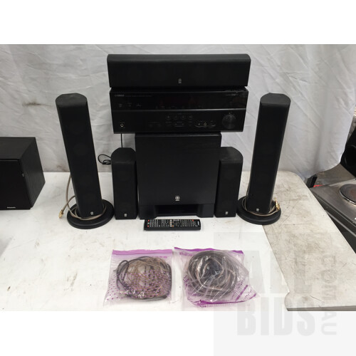 yamaha rx v473 subwoofer