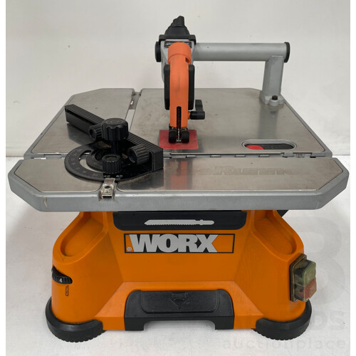 Worx Blade Runner Table Top Saw Lot Allbids