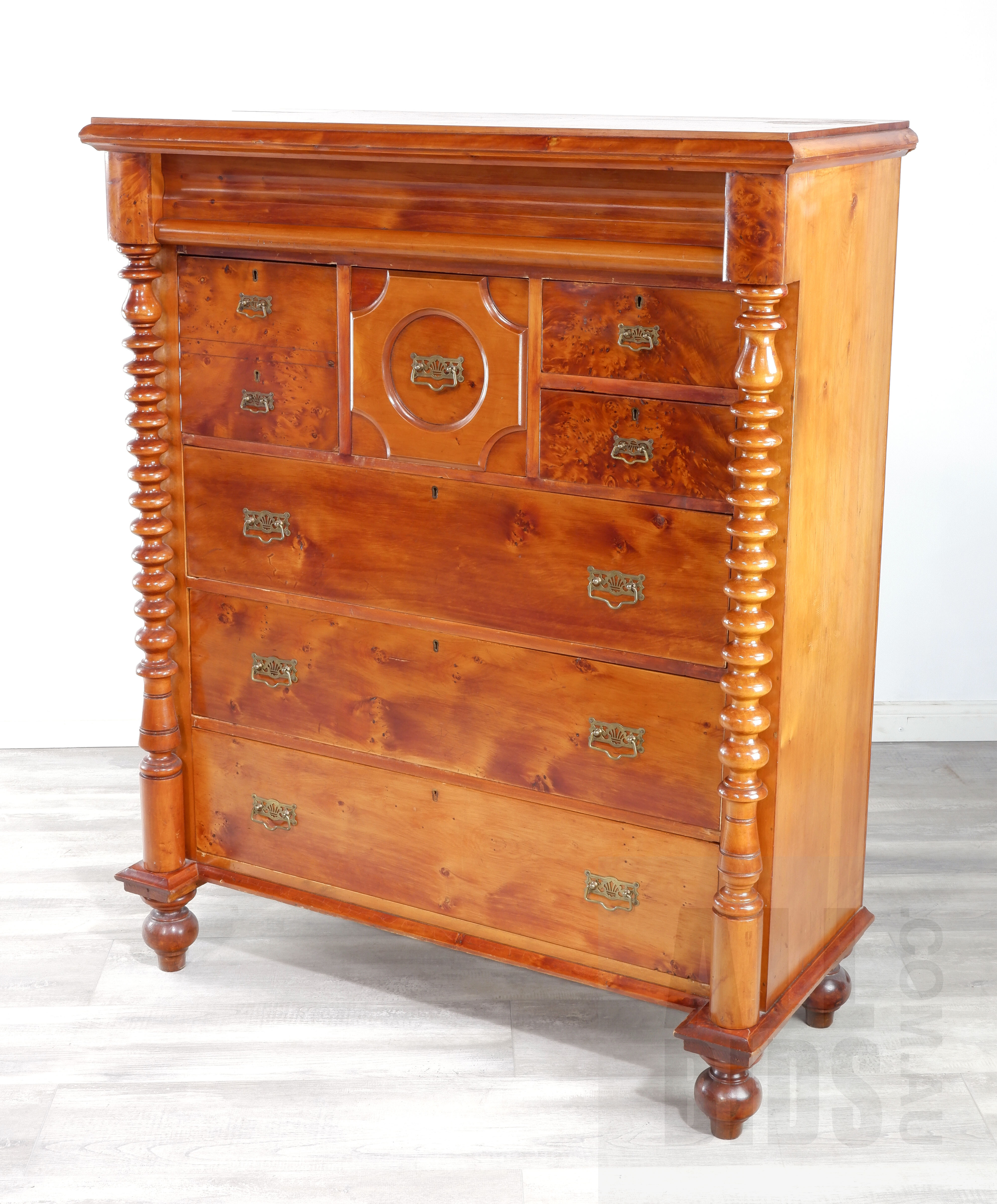 'Antique Australian Huon Pine Chest of Drawers, Late 19th Century'