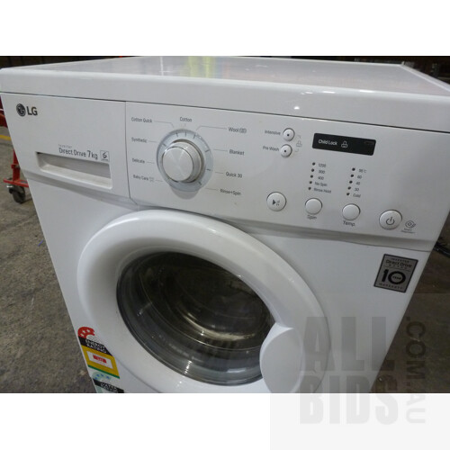 lg wd1200d 7kg front load washing machine