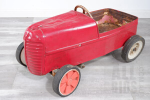 Vintage Rustic Children Pedal Car