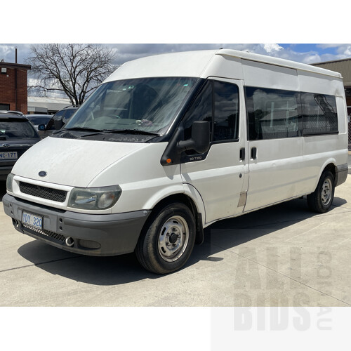 9/2001 Ford Transit VH Van White 2.4L