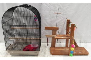 Avi One Bird Cage And Obstacle Course For Birds