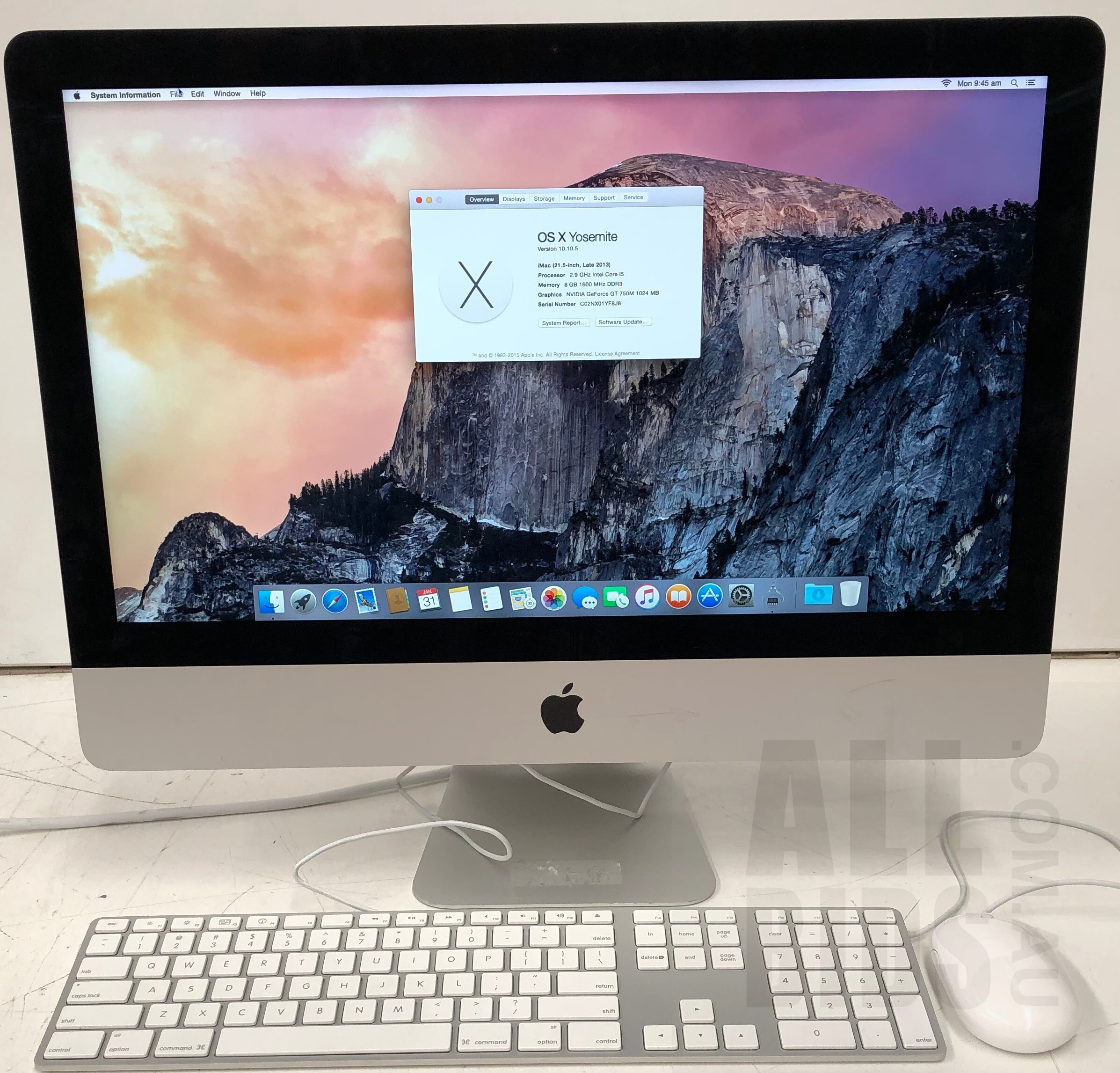 値下iMac 21.5Late 2015純正キーボード マウス 箱付き - www 
