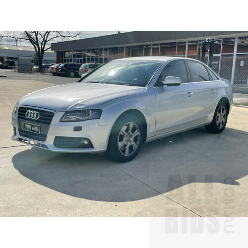 2/2011 Audi A4 1.8 TFSI B8 (8K) - Lot 1310246 | CARBIDS