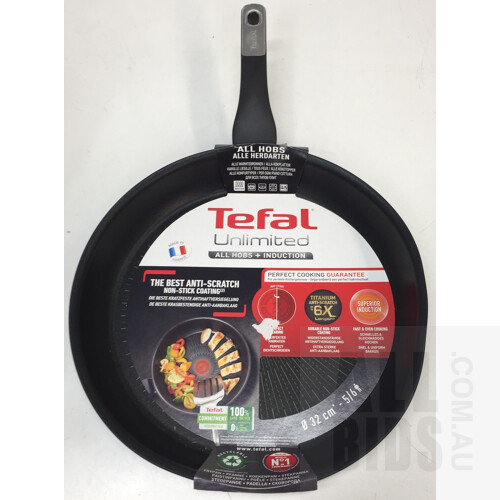 TEFAL Tefal Unlimited ON Induction 32cm Non-Stick Frying Pan