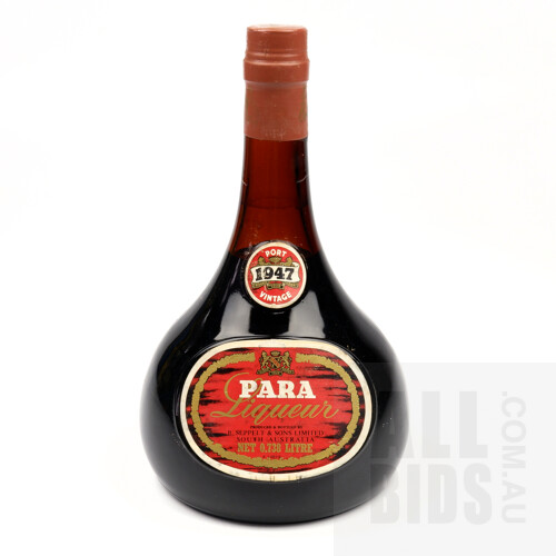 1947 Vintage Para Liqueur Port - Lot 1321655 | ALLBIDS