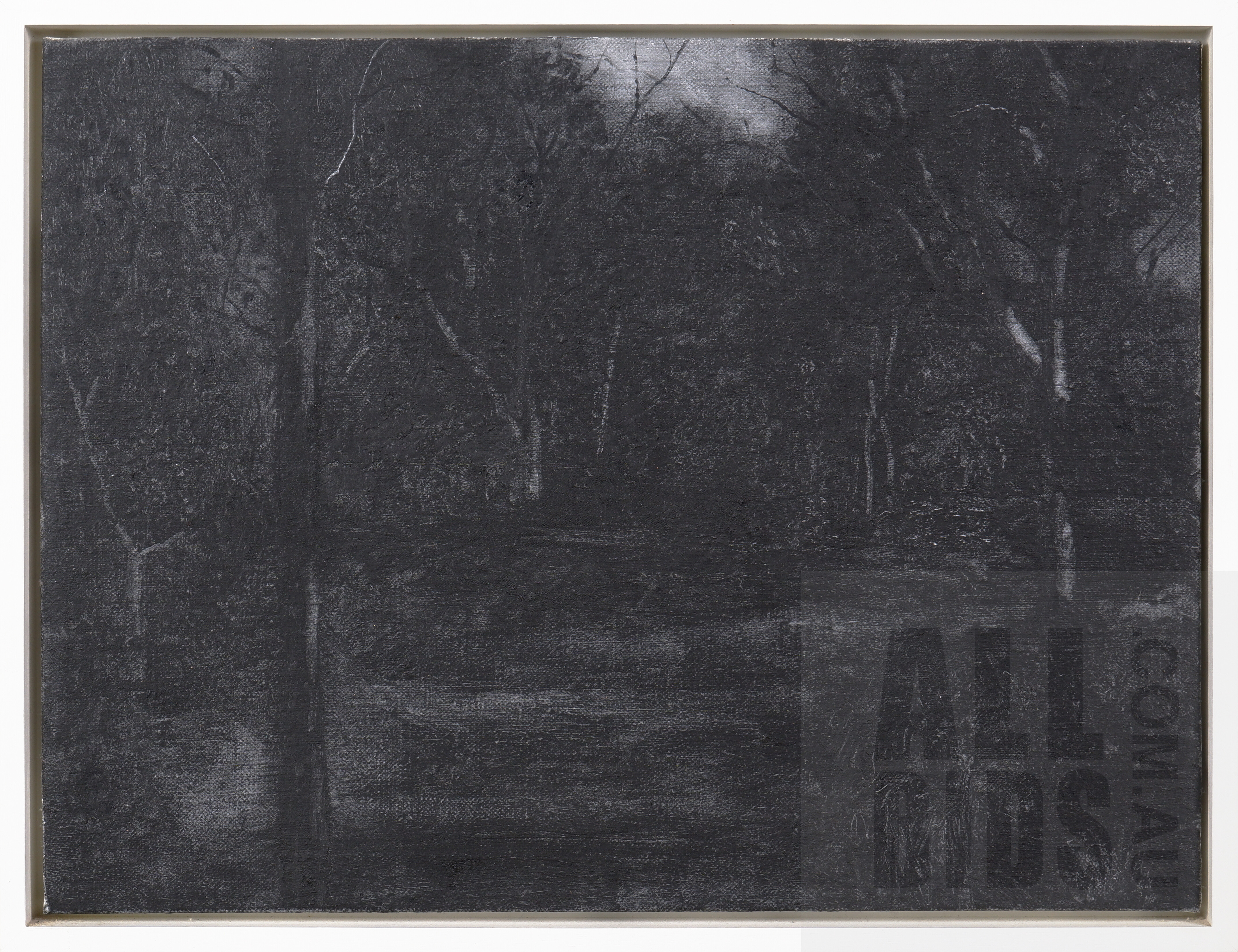 'Bruce Howlett (20th Century), Scrub 2002, Oil on Linen, 31 x 41 cm'