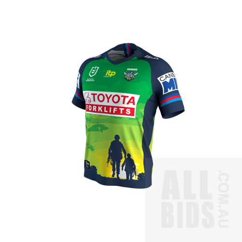 Canberra Raiders 2022 NRL Kids Anzac Jersey