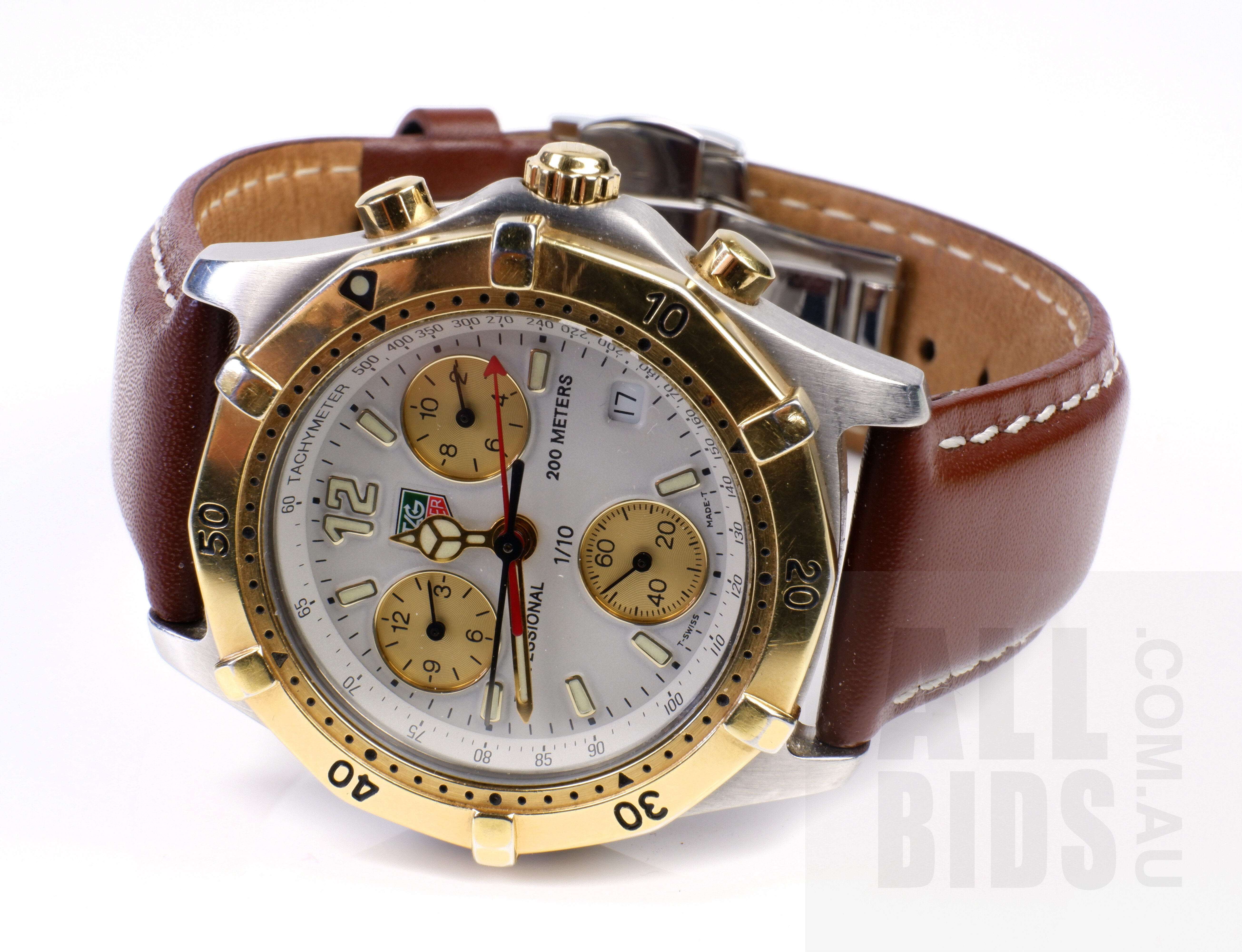 'Gents Tag Heuer Professional Chronograph Wrist Watch, Model CK1121'