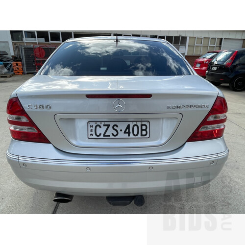 12007 Mercedes Benz C180 Kompressor Lot 1346243 Carbids