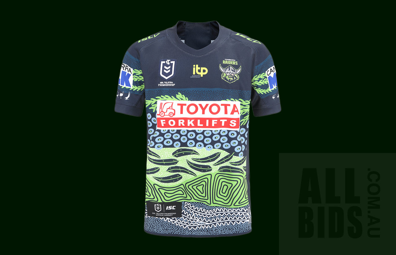 Canberra #Raiders launch Black Dog Institute charity jersey. Now available  at jerseys.com.au. @jerseys_megastore #NRL #WeAreRaiders…