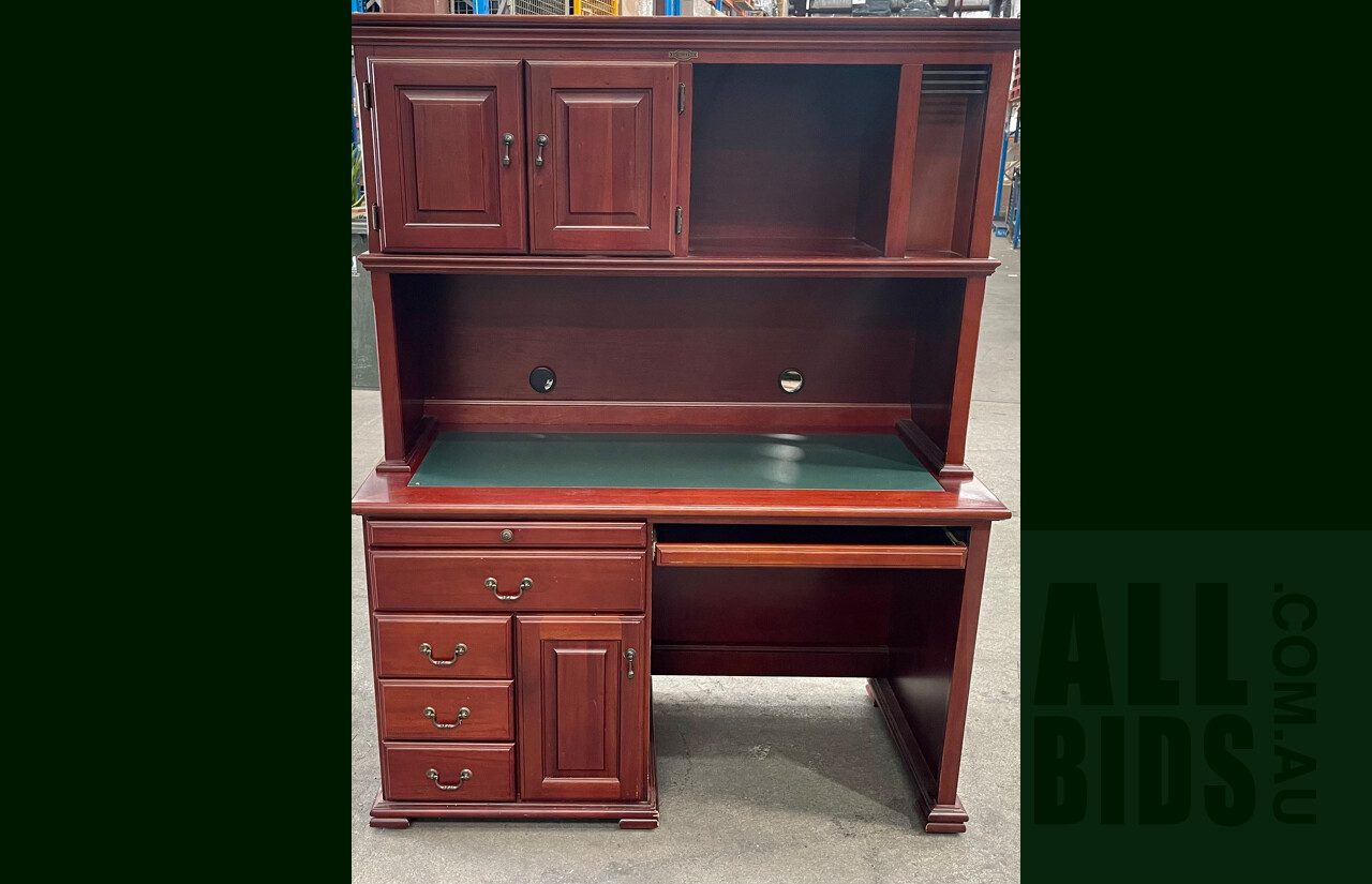 bridgeton desk and hutch