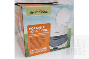 Adventureridge Portable Toilet - 20 Litres - New