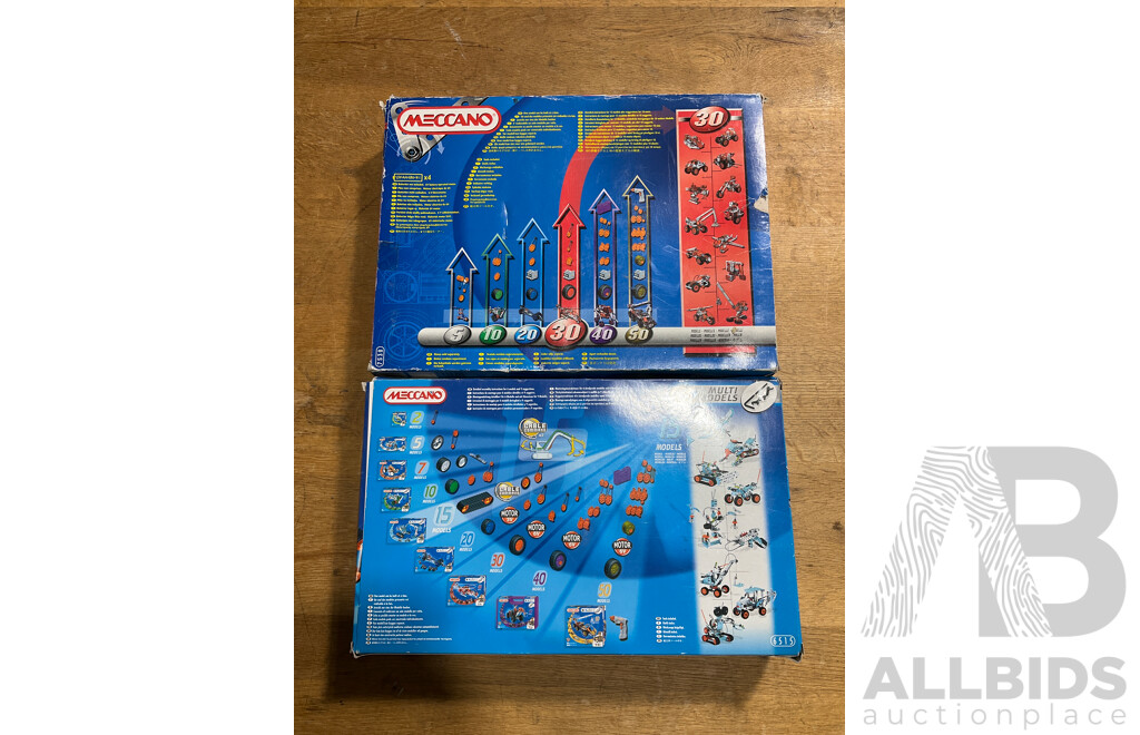 Two Multi Build Meccano Sets in - Lot 1485547 | ALLBIDS