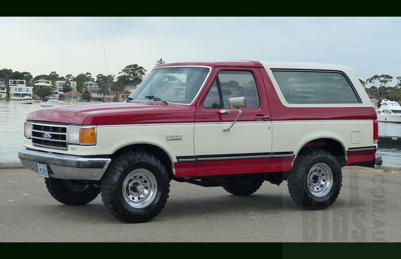 1 1990 Ford Bronco Xlt (4x4) Lhd - Lot 1362472 