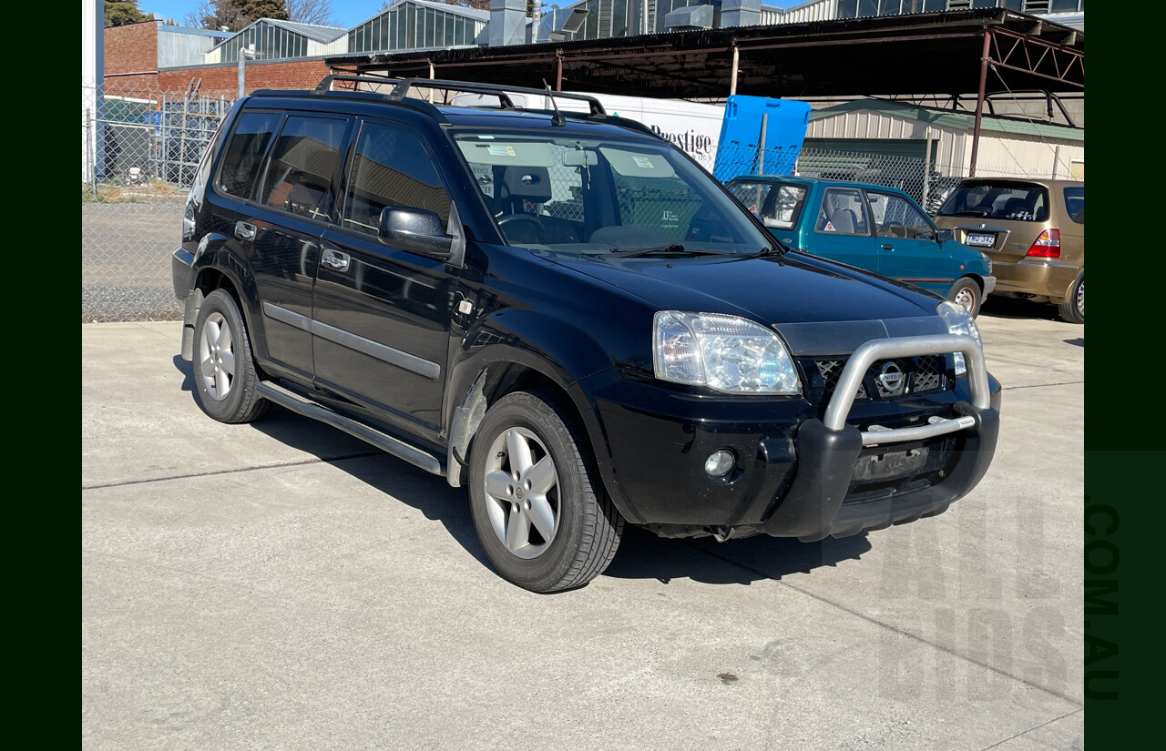 nissan x trail 2006 black