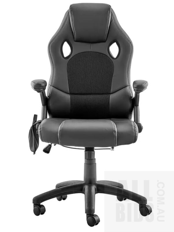 ergolux rx8m massage gaming office chair