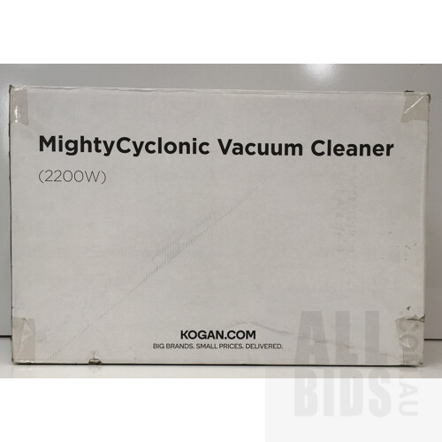 kogan mighty 2200w cyclonic vacuum cleaner with turbo brush