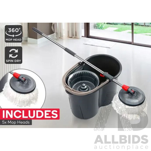 Kogan Magic 360° Spin Mop With - Lot 1395556 | ALLBIDS