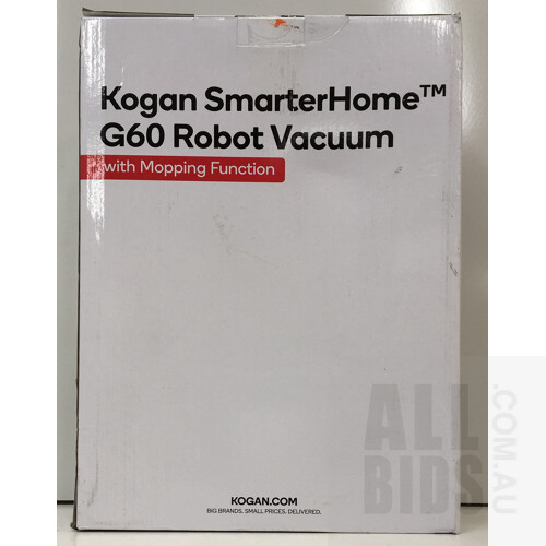 Kogan SmarterHome G60 Robot Vacuum Lot 1369741 ALLBIDS