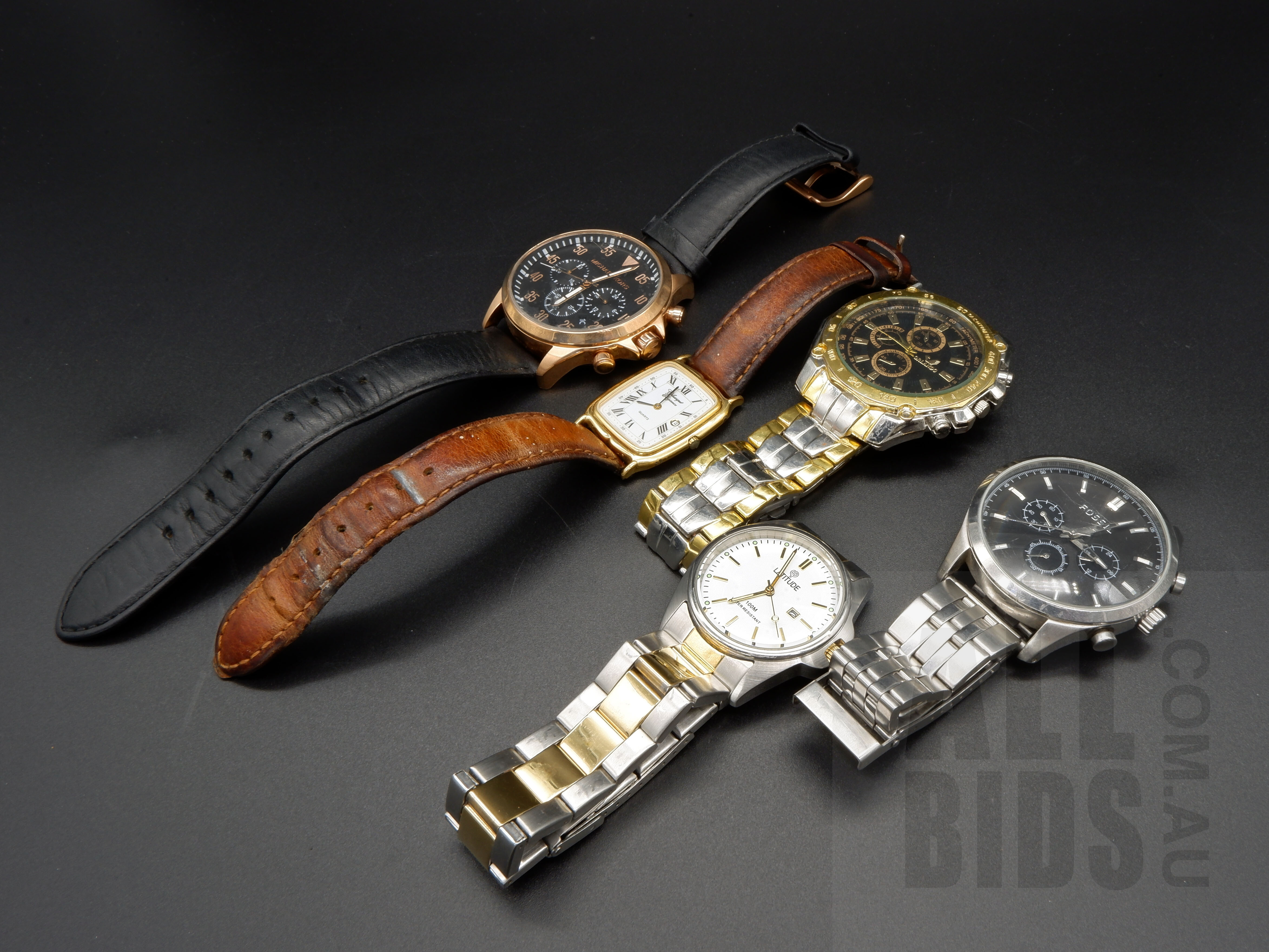 Five Gents Watches, Colorado, Fossil, - Lot 1384219 | ALLBIDS