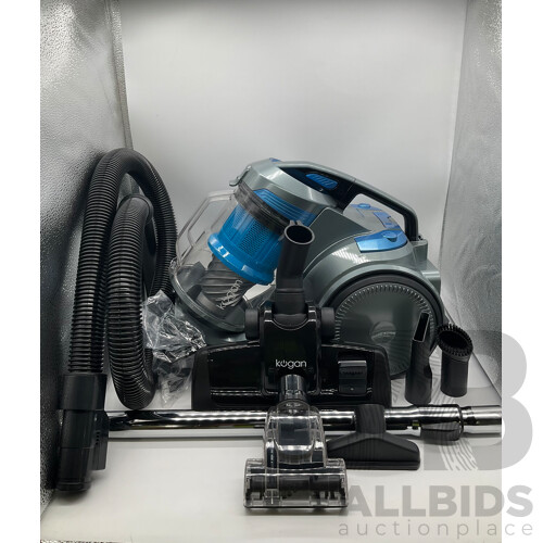 kogan mighty 2200w cyclonic vacuum cleaner with turbo brush