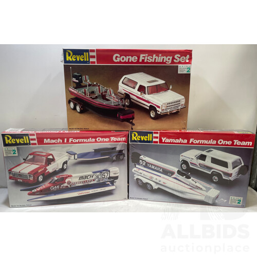 Revell Model Kits Car and Boat Lot 1392062 ALLBIDS