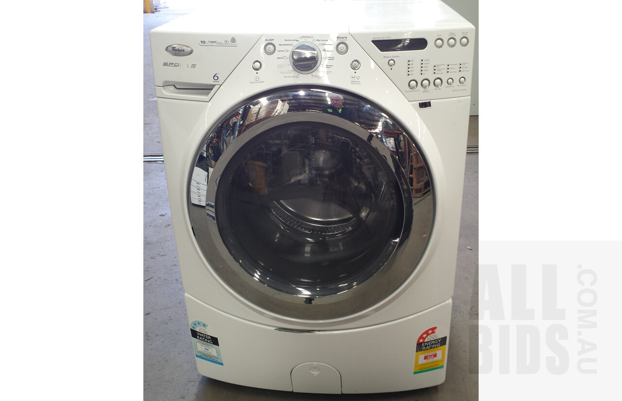 whirlpool 10kg sports washing machine