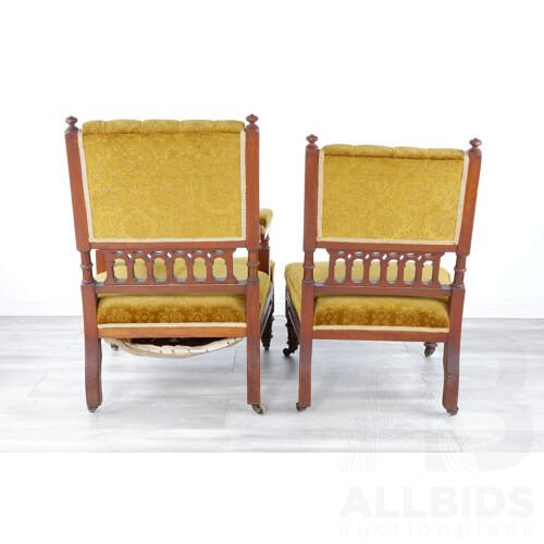 Pair Of Victorian Mahogany 'Aesthetic - Lot 1393398 | ALLBIDS