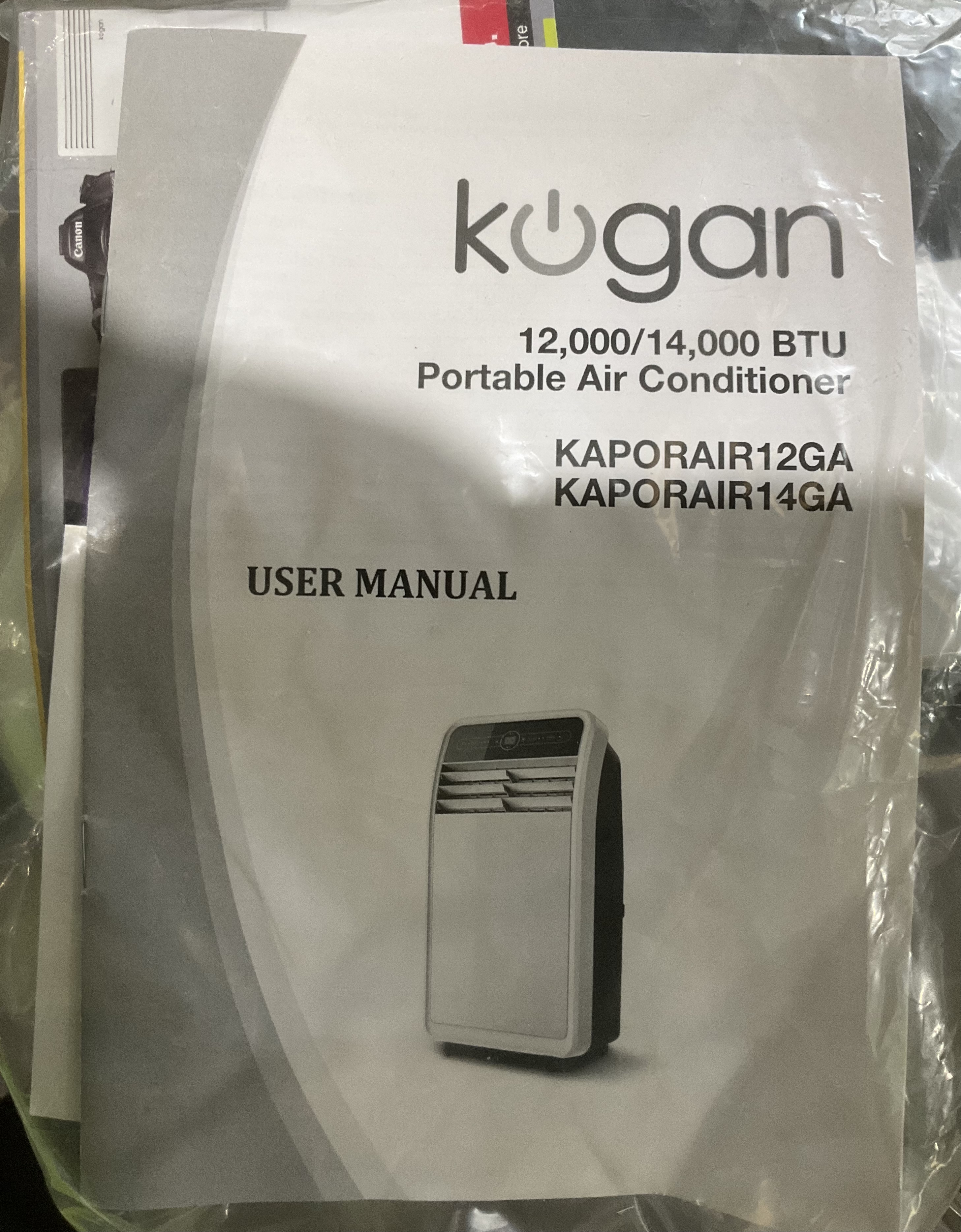 kogan portable air conditioner kaporair12ga