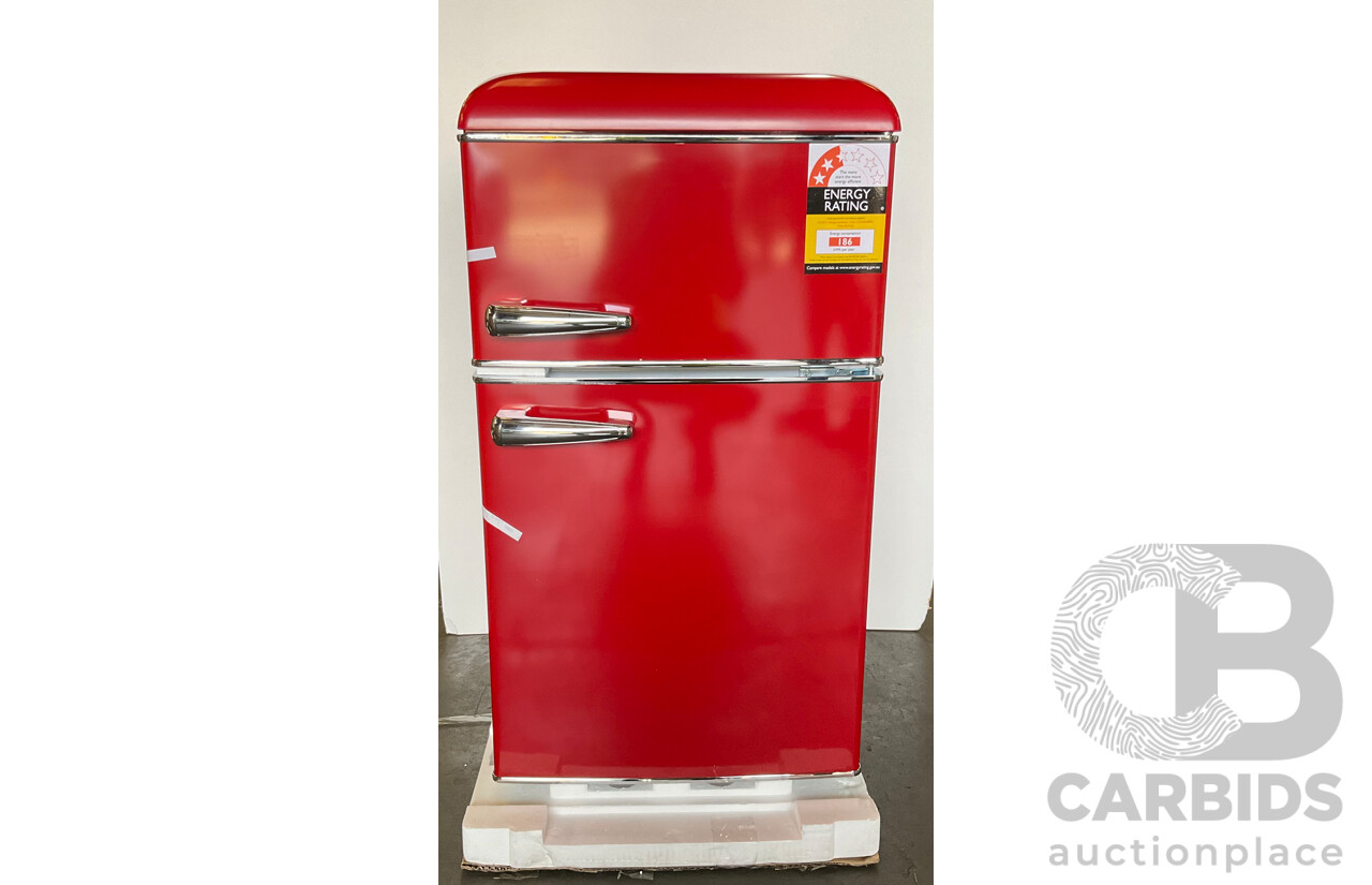 kogan retro 86l fridge