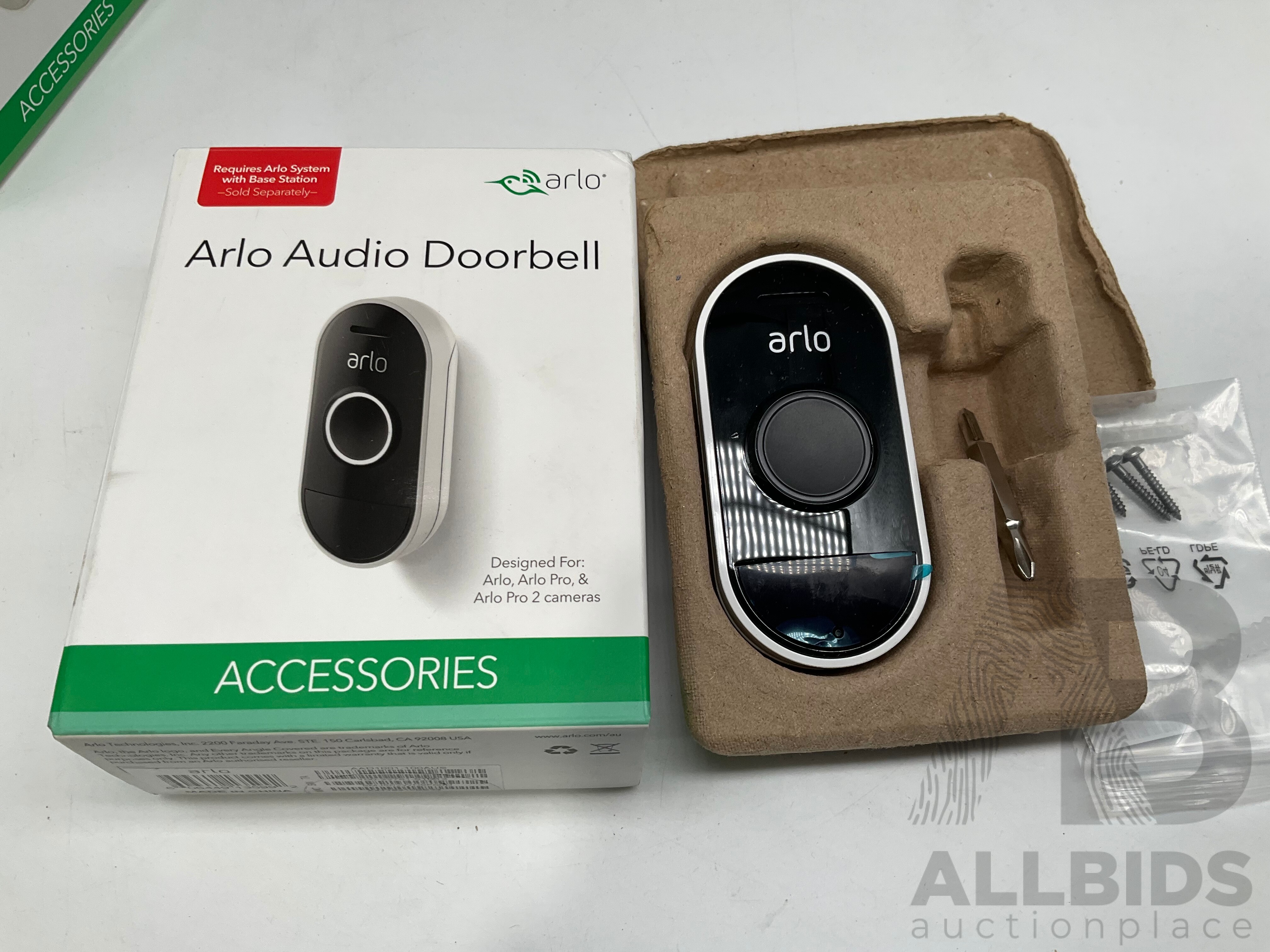 arlo audio doorbell chime