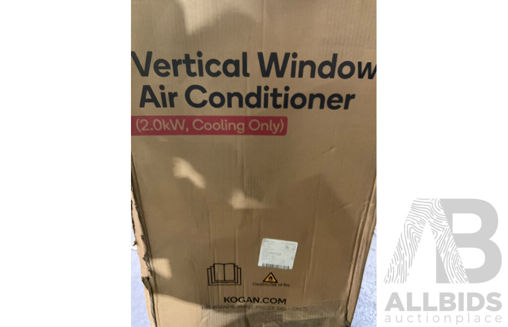 kogan vertical window air conditioner