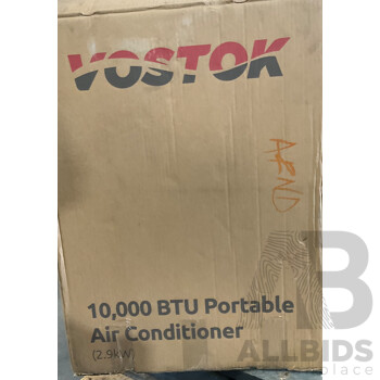 vostok 2.9 kw smart portable air conditioner 10000 btu